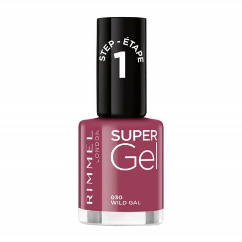 Rimmel Super Gel Nail Polish 12ml (Various Shades) - Wild Gal