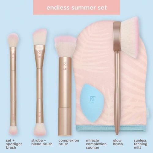 Real Techniques Endless Summer Glow Brush Kit (im Wert von 65,00 €)