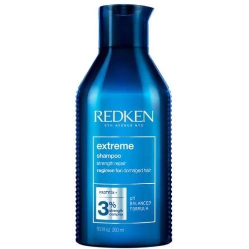 Redken Extreme Shampoo, Conditioner and Extreme Length Sealer Leave-in...
