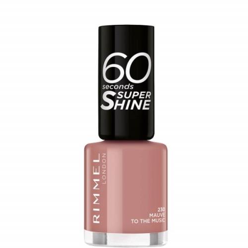 Rimmel 60 Seconds Nagellack 8 ml (Verschiedene Farbtöne) - Mauve to th...