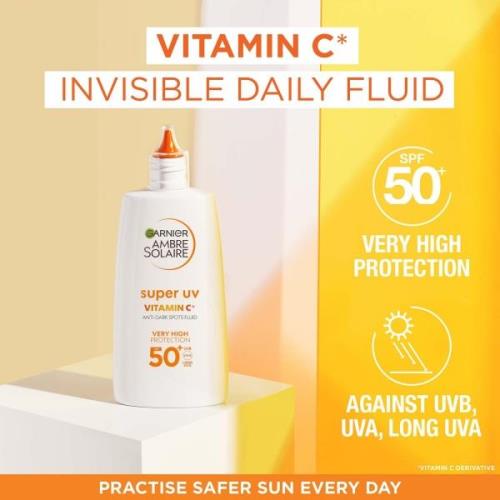 Garnier Ambre Solaire Super-UV Vitamin-C-Gesichtsfluid für den täglich...