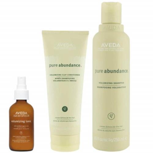 Aveda Volumen Haarpflege Trio Pure Abundance Shampoo, Conditioner & Pu...