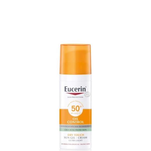 Eucerin Sun Gesichtsöl Kontroll-Sonnengel-Creme mit trockenem Gefühl L...