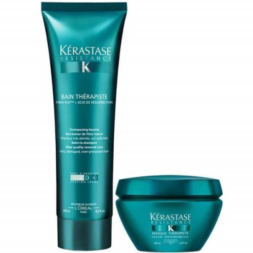 Kérastase Resistance Therapiste Shampoo und Maske Duo