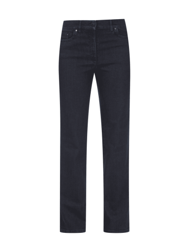 Zerres Comfort Fit Jeans mit Stretch-Anteil Modell 'Greta' in Dunkelbl...