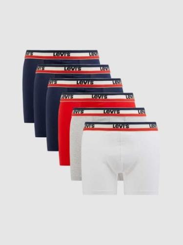 Levi's® Trunks mit Stretch-Anteil im 6er-Pack in Dunkelblau, Größe S