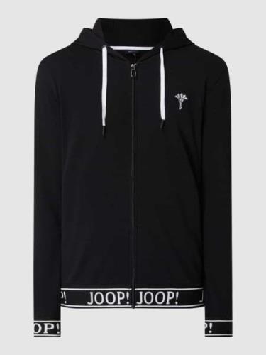 JOOP! Collection Sweatjacke mit Kapuze in Black, Größe S