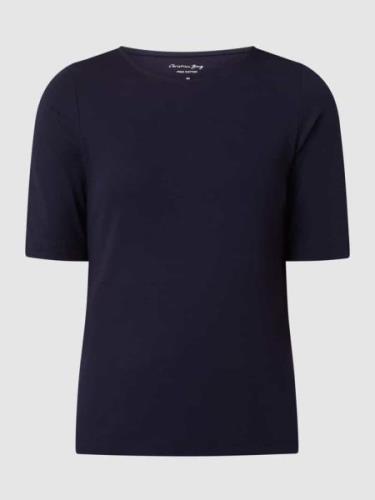 Christian Berg Woman T-Shirt mit 1/2-Arm in Dunkelblau, Größe 44