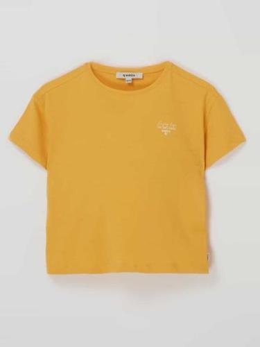 Garcia Boxy Fit T-Shirt aus Bio-Baumwolle in Gelb, Größe 152