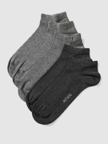 MCNEAL Sneakersocken mit Stretch-Anteil im 5er-Pack in Graphit Melange...