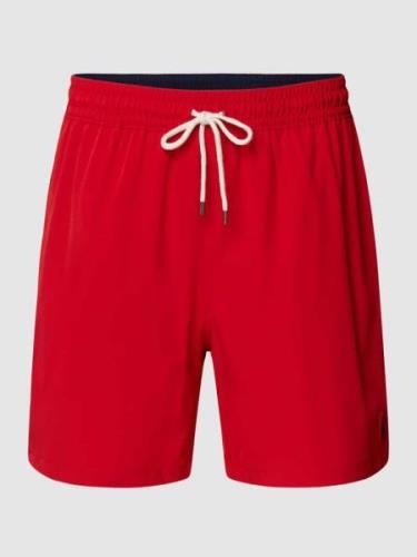 Polo Ralph Lauren Underwear Badehose mit kontrastiven Details in Rot, ...