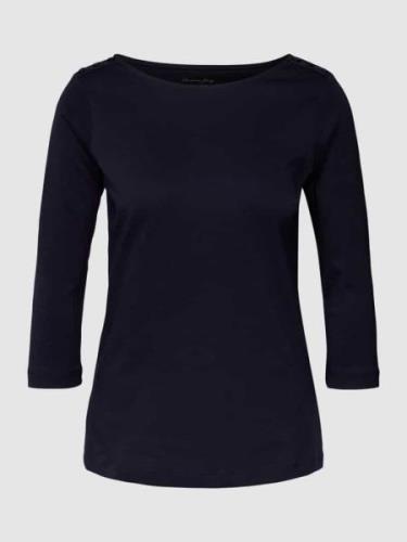 Christian Berg Woman T-Shirt mit 3/4-Arm und dekorativen Knöpfen in Du...