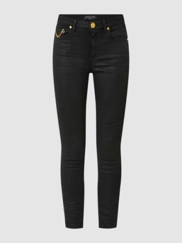 Marciano Guess Skinny Fit Jeans aus beschichtetem Denim in Black, Größ...