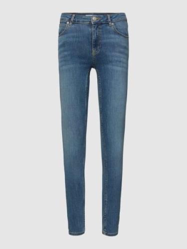 Review Skinny Fit Jeans mit Eingrifftaschen in Jeansblau, Größe 25/32