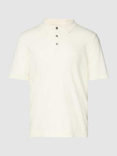 Jack & Jones Premium Poloshirt mit Viskose-Anteil und Polokragen Model...