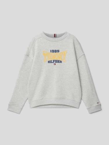 Tommy Hilfiger Teens Sweatshirt mit Label-Details Modell 'VARSITY' in ...