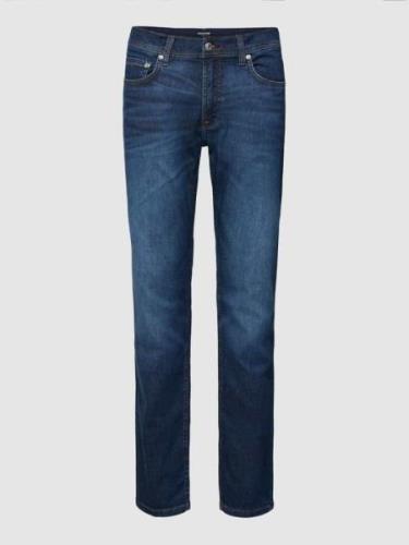 HECHTER PARIS Regular Tapered Fit Jeans im 5-Pocket-Design Modell 'BEL...
