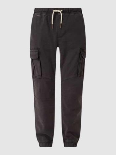REVIEW Cargo Sweatpants in Anthrazit, Größe S