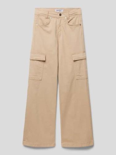 Blue Effect Cargohose mit Stretch-Anteil in Beige, Größe 140