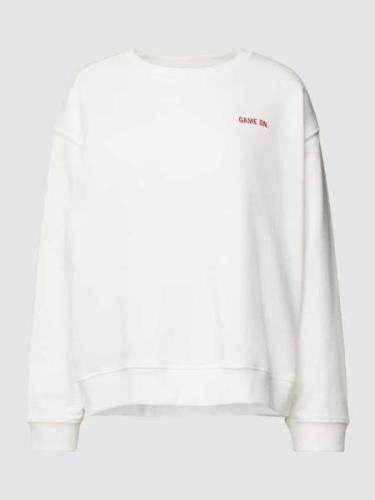 Smith and Soul Sweatshirt mit Statement-Stitching Modell 'GAME ON' in ...