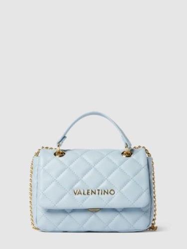 VALENTINO BAGS Tote-Bag mit Label-Applikation Modell 'OCARINA' in Bleu...