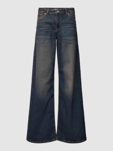 Review Loose Fit Jeans im 5-Pocket-Design in Dunkelblau, Größe 27