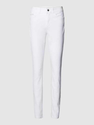 Liu Jo White Jeans mit Strasssteinbesatz Modell 'DIVINE' in Weiss, Grö...