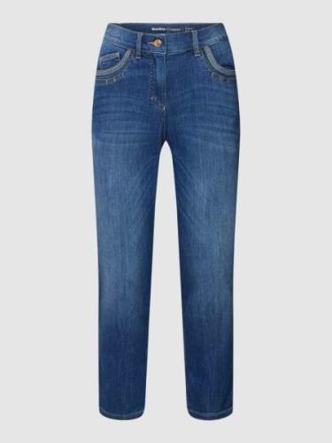 Gerry Weber Edition Jeans im 5-Pocket-Design in Dunkelblau, Größe 42