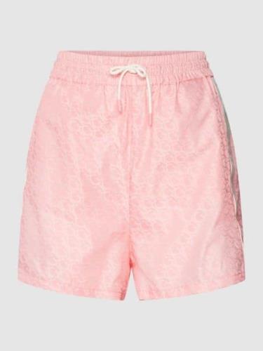 Guess Activewear Shorts mit Label-Details Modell 'ALETHEA' in Apricot,...