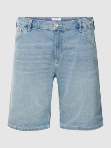 Tom Tailor Plus PLUS SIZE Jeansshorts im 5-Pocket Design in Hellblau M...