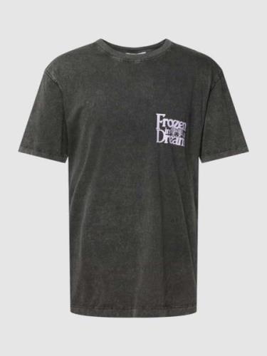 Vertere T-Shirt mit Statement-Print Modell 'Frozen In A Dream' in Blac...