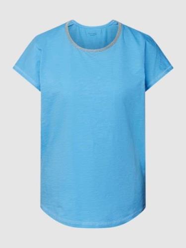 Christian Berg Woman T-Shirt mit Rundhalsausschnitt in Royal, Größe 34