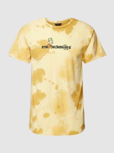 The Hundreds T-Shirt mit Label-Print Modell 'PASSION & PATIENCE' in Ge...