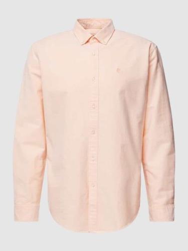 MCNEAL Freizeithemd mit Button-Down-Kragen in Neon Orange, Größe S