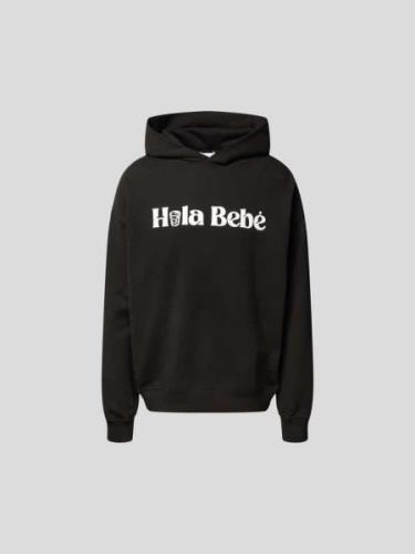 Blue Sky Inn Hoodie mit Statement-Print in Black, Größe S