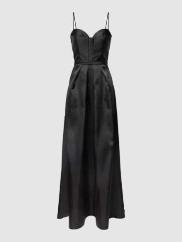 Vera Wang Bride Abendkleid mit Ziernähten Modell 'VERNISE' in Black, G...