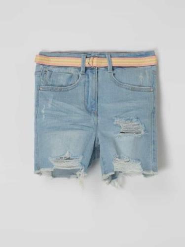 s.Oliver RED LABEL Skinny Fit High Waist Jeansshorts mit Stretch-Antei...