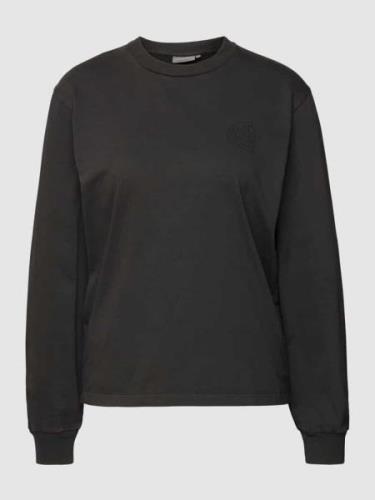 Carhartt Work In Progress Sweatshirt mit Label-Details in Black, Größe...