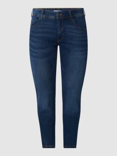 Tom Tailor Plus Slim Fit PLUS SIZE Jeans mit Stretch-Anteil in Jeansbl...