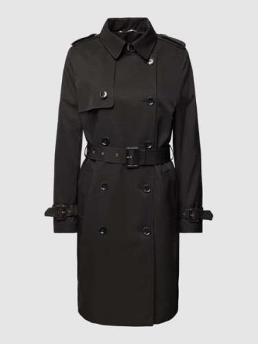 Christian Berg Woman Selection Trenchcoat mit Taillengürtel in Black, ...