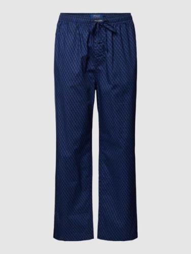 Polo Ralph Lauren Underwear Pyjama-Hose mit Tunnelzug und Allover-Prin...