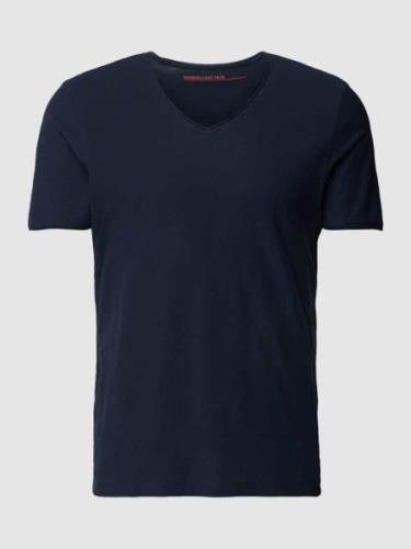 MCNEAL T-Shirt in melierter Optik in Dunkelblau, Größe S
