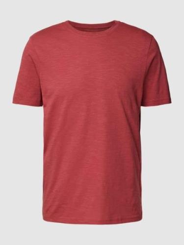 MCNEAL T-Shirt in melierter Optik in Rostrot, Größe XL