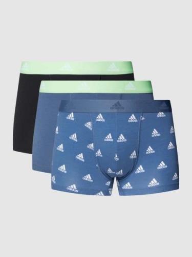 ADIDAS SPORTSWEAR Trunks mit elastischem Label-Bund im 3er-Pack in Mit...