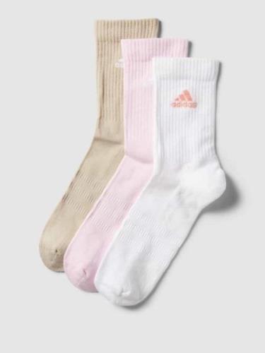 ADIDAS SPORTSWEAR Socken mit Label-Detail im 3er-Pack in Rose, Größe 4...