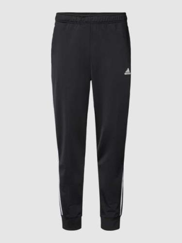 ADIDAS SPORTSWEAR Regular Fit Jogpants mit Label-Print in Black, Größe...