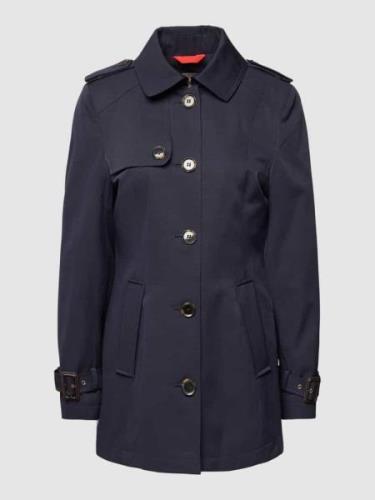 Christian Berg Woman Selection Trenchcoat mit Knopfleiste in Dunkelbla...