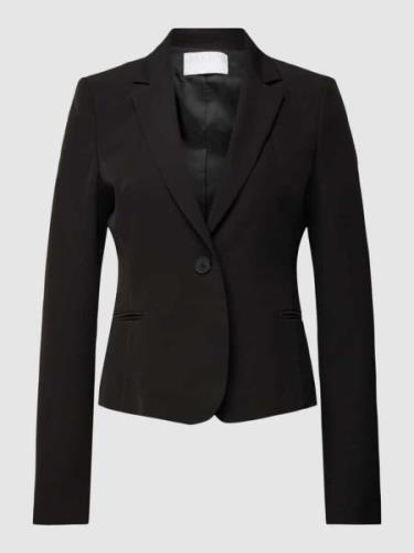 Jake*s Collection Blazer in unifarbenem Design in Black, Größe 38