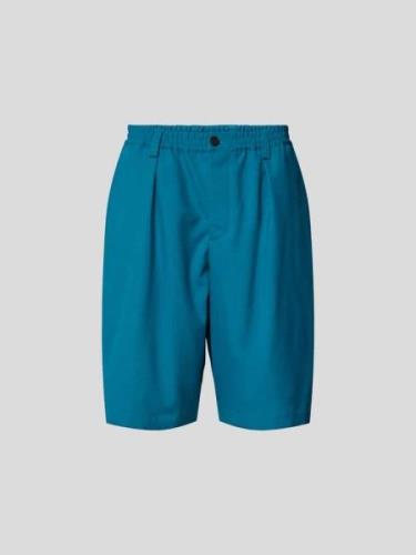 Marni Shorts mit elastischem Bund in Royal, Größe 46