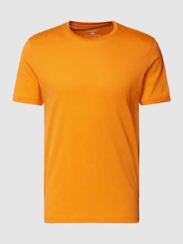 Christian Berg Men T-Shirt mit Rundhalsausschnitt in Orange, Größe L